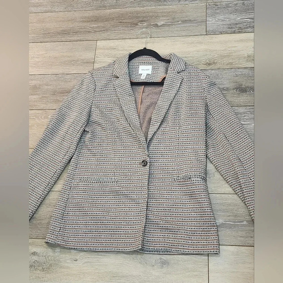 Nine West plaid blazer size medium petite - Picture 8 of 9